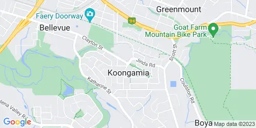 Koongamia crime map