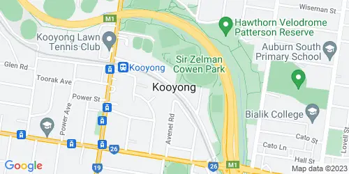 Kooyong crime map