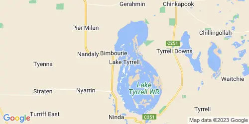 Lake Tyrrell crime map