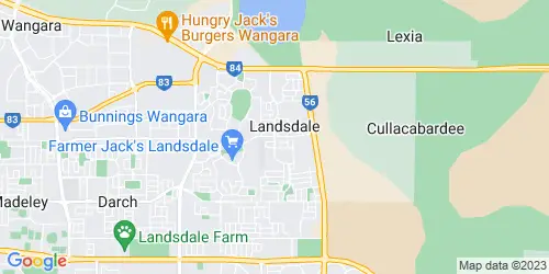 Landsdale crime map