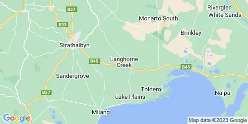 Langhorne Creek crime map