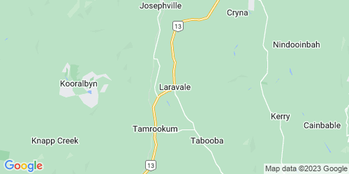 Laravale crime map