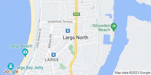 Largs North crime map