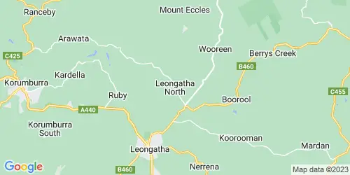 Leongatha North crime map