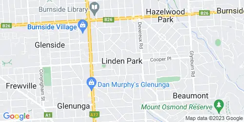 Linden Park crime map
