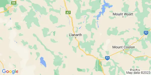Llanarth crime map