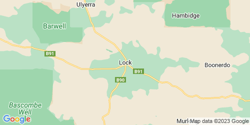 Lock crime map