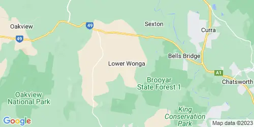 Lower Wonga crime map