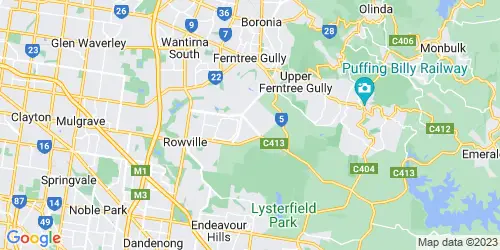 Lysterfield crime map