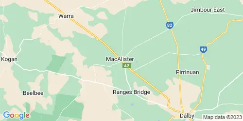 Macalister crime map