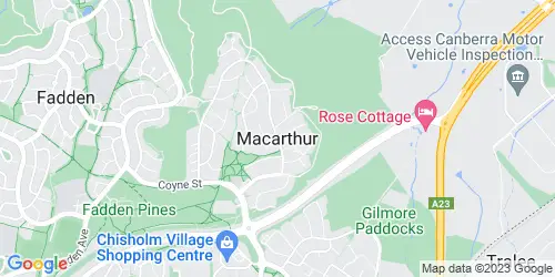 Macarthur crime map