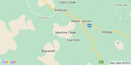 Machine Creek crime map