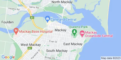 Mackay crime map