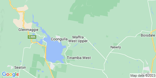 Maffra West Upper crime map