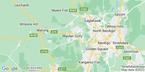 Maiden Gully crime map
