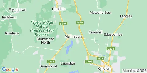 Malmsbury crime map