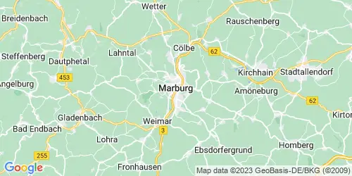 Marburg crime map