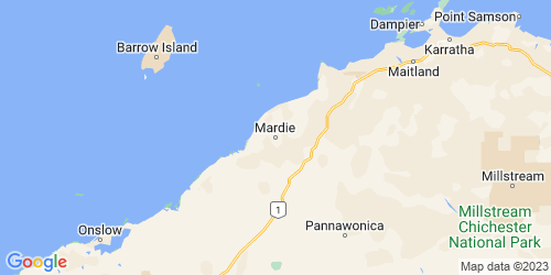Mardie crime map