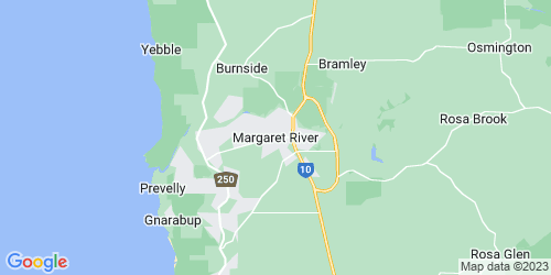 Margaret River (WA) crime map