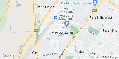 Mawson Lakes crime map