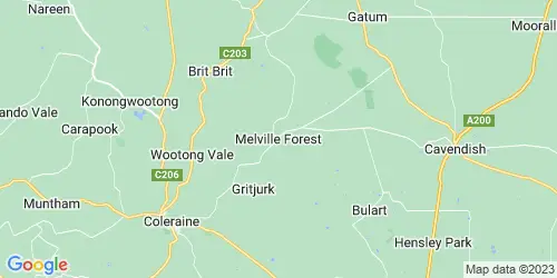 Melville Forest crime map