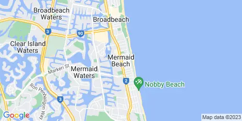 Mermaid Beach crime map
