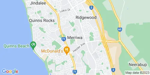 Merriwa (WA) crime map