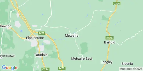 Metcalfe crime map