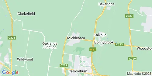 Mickleham crime map