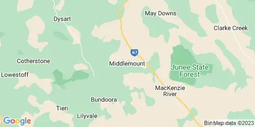 Middlemount crime map