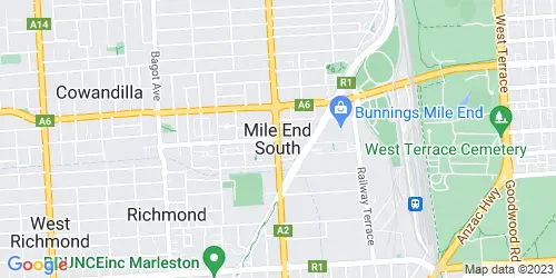 Mile End South crime map