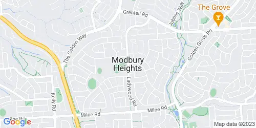 Modbury Heights crime map