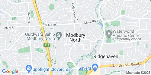 Modbury North crime map