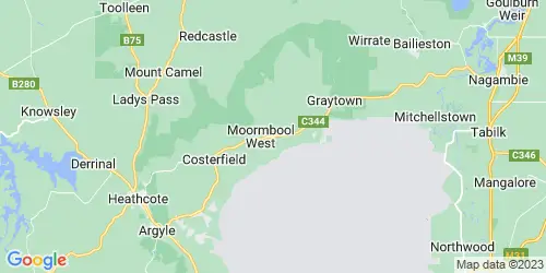 Moormbool West crime map