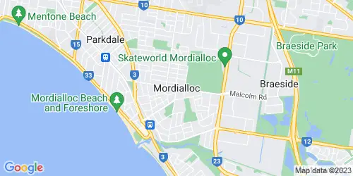 Mordialloc crime map