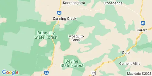 Mosquito Creek crime map