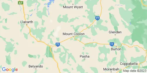 Mount Coolon crime map