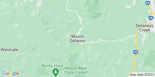 Mount Delaney crime map
