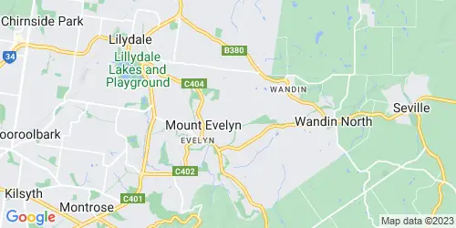 Mount Evelyn crime map