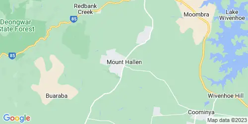 Mount Hallen crime map