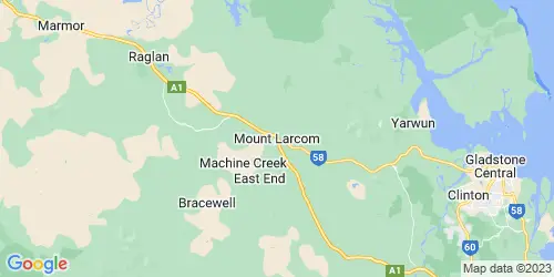 Mount Larcom crime map