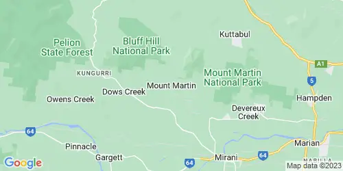 Mount Martin crime map
