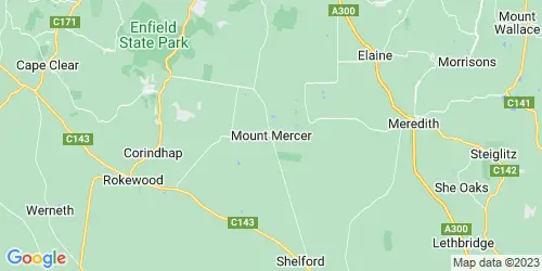 Mount Mercer crime map