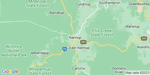 Nannup crime map