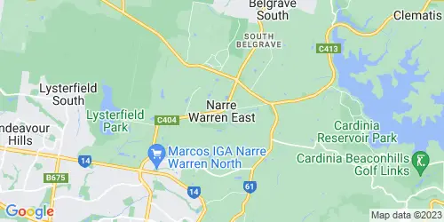 Narre Warren East crime map