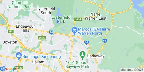 Narre Warren North crime map