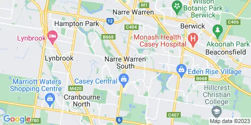 Narre Warren South crime map