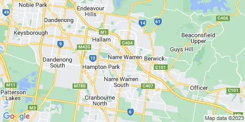 Narre Warren crime map