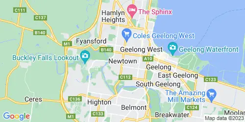 Newtown crime map