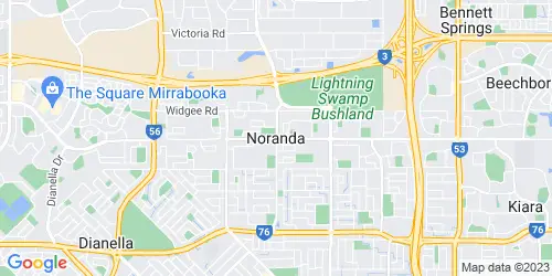 Noranda crime map